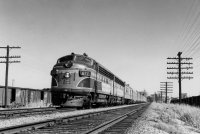 Plummer, Roger S. ["Twin Star Rocket" departing from Dallas], photograph, 1951.jpg