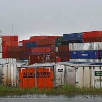 Portland container yard
