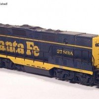 N scale Santa Fe GP7B