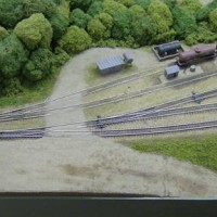 Aerial view of Myersville yard
