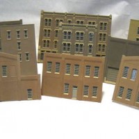 12 building flats from 2 kits