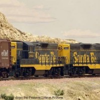 Local Santa Fe freight on the Peavine Line in Arizona