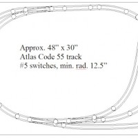 Trackplan for my small N scale layout