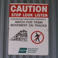 BN Caution Sign