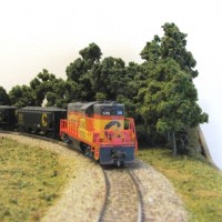 Chessie GP-7 with coal train