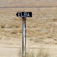 Elba Siding Sign