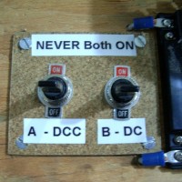 DPDT Power Switch Panel