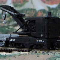 ATSF Crane and Idler