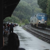 The Capitol Limited rolls into Harpers Ferry