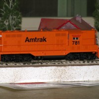Amtrak GP7 Pumpkin