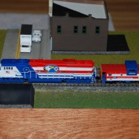 BN 1991 tribute locomotive