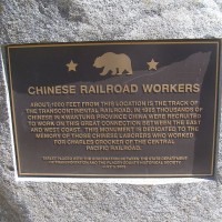 Chinese Railroad Worker's Monument
