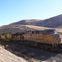Empty UP Coal Train