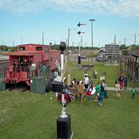 The childrens caboose.