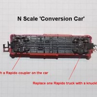 N Scale Conversion Car