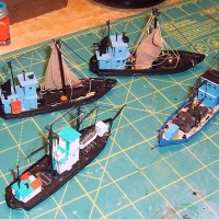 Fishing vessels completed