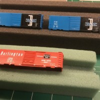 Freight Cars for the Galesburg City Job layout