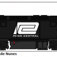 Penn Central Black AE-86C