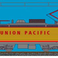 AEM-7 Union Pacific