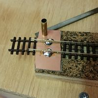 Soldering Selector Track to Triangle