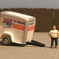 5x8 U-Haul trailer - South Dakota