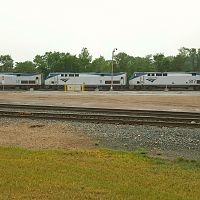 Amtrak 7 with 3 lead units
