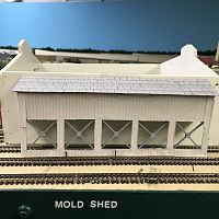 Mold Shed on east side of OHF