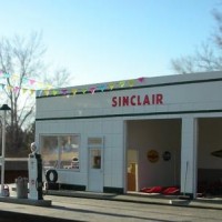 Sinclair 1950's Service Station (Leadville Progress, for installation)