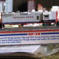 GP 38 SP Bi Centennial Spirit of 1776;  Fantasy Scheme

Just finished paint & Decals.  Ready to put the remainder of the railings back on.