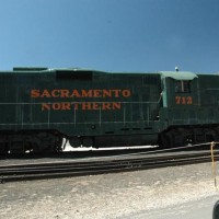 Sacramento Northern GP7 712