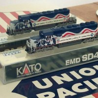 Kato N Scale sd40-2 up3300
