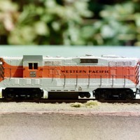 Atlas Western Pacific GP7 #710 with some minor added details and paint.