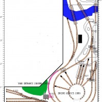 South end of the layout - Frost River area.