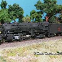 My Kato Mikado with Burlington 0-4 Class Conversion has been painted!!