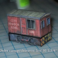 boxcab  Hon30 fits a 3 axel N scale plymouth switch engine