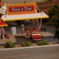 Close up of scenery at Drive N Dine