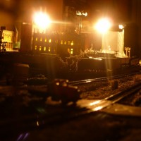 N Scale Bright City Lights