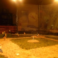 N Scale Night Baseball 13
