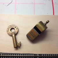 Conductors Key and whistle (Belonged to my wife's Grandfather)