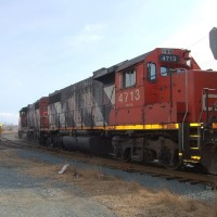 CN at the Halifax Auto Port
