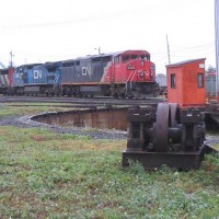 CN Turntable at Fairview Halifax