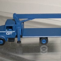 Custom Grand Trunk Flat Bed Truck w/Crane