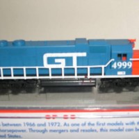 Custom Painted GP38 Grand Trunk #4999