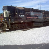 NS GP38AC  at Tennessee Valley Railroad Museum