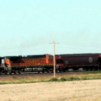 BNSF  West Bound freight to Cutbank, MT.