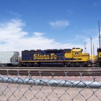 Ex-ATSF SD45-2, Gallup, NM
