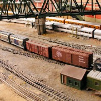 Freight leaving yard-1