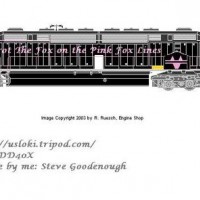 DD40X in Pink Fox Lines Colors