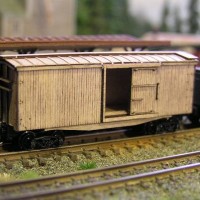 36' Fishbelly Sidesill Radial Roof Boxcar