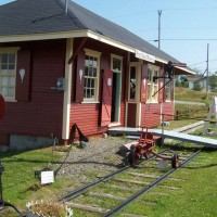 Old station at Port Union, Nfld. Now a museum.